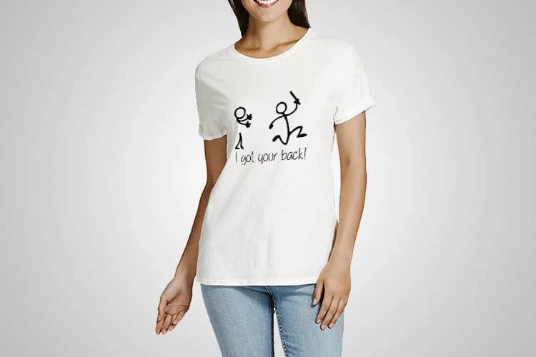 I Got Your Back Printed T-Shirt Funny T-Shirts Cool Tees NZ
