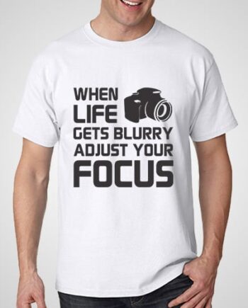 Adjust Your Focus Printed T-Shirt