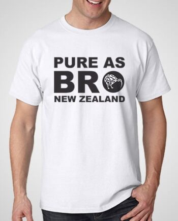 Pure As Bro Printed T-Shirt