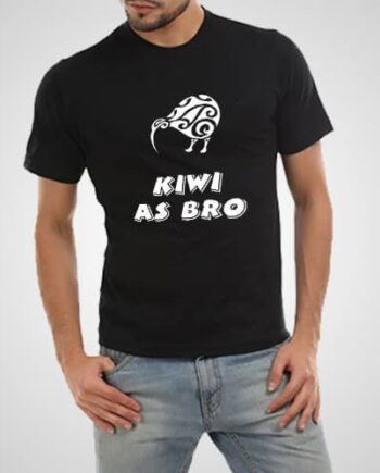 Kiwi As Bro Printed T-Shirt
