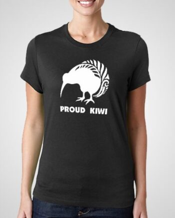 Proud Kiwi Printed T-Shirt