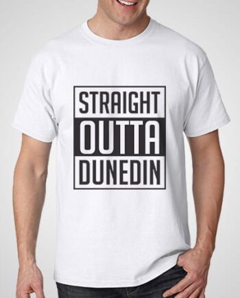 Straight Outta Dunedin Printed T-Shirt