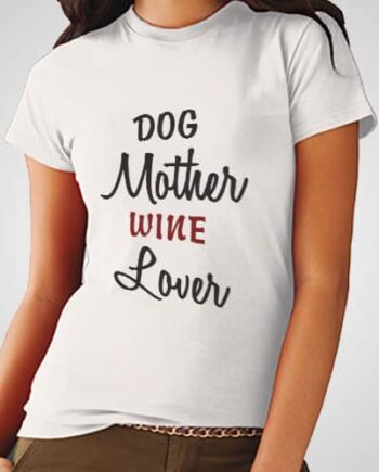 Dog Mother Printed T-Shirt