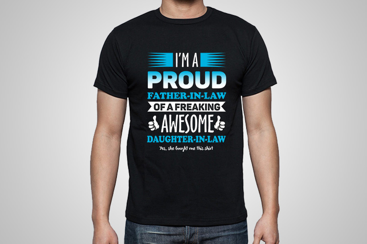Proud Father In Law t-Shirt