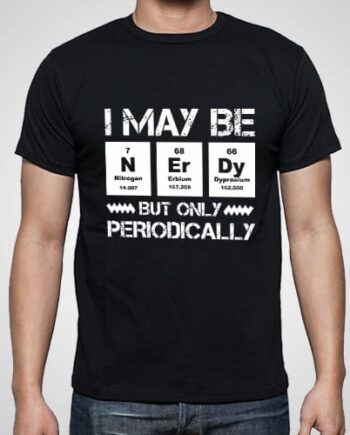 Periodically Nerdy Printed T-Shirt