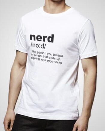 Nerd Meaning Printed T-Shirt