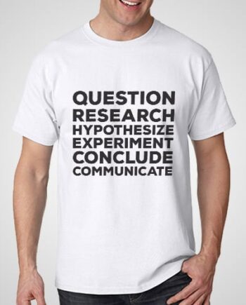 Questioon Research Printed T-Shirt