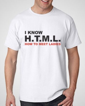I know HTML Printed T-Shirt