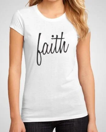 Faith Printed T-Shirt
