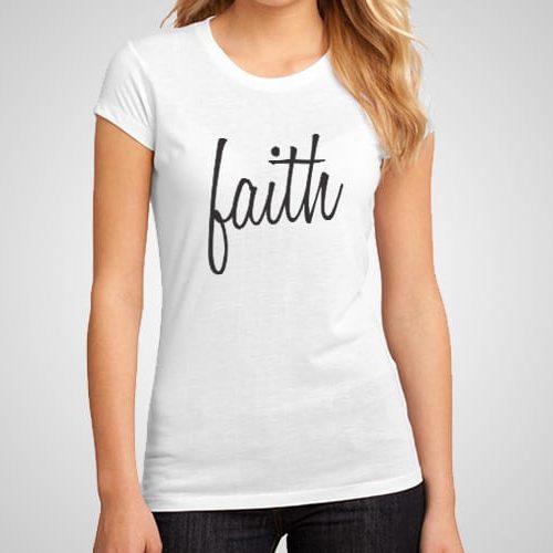 Faith Printed T-Shirt