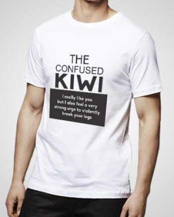 The confused kiwi printed t-shirt