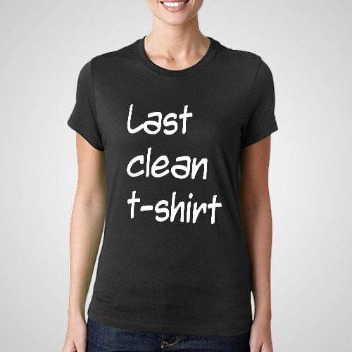 Last Clean Printed T-Shirt