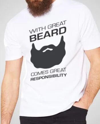 Great Beard Printed T-Shirt