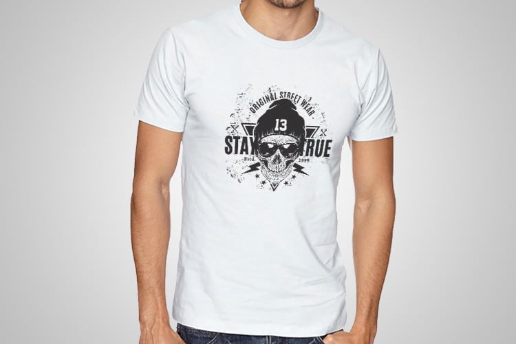 Stay True Printed T-Shirt