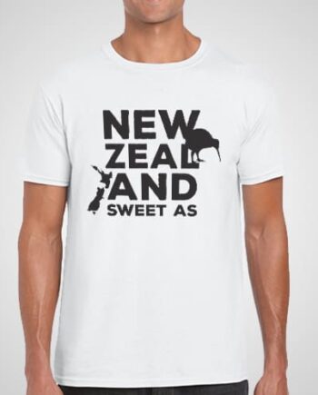 New Zealand Sweet As Printed T-Shirt