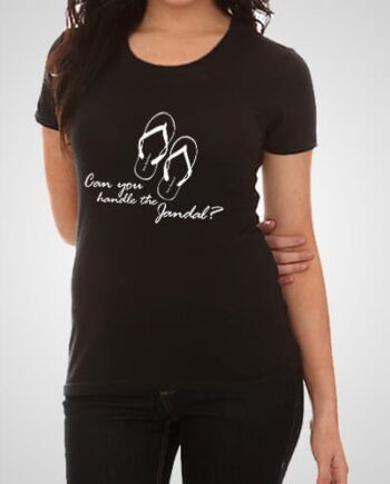 Handle The Jandal Printed T-Shirt