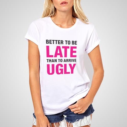 Arrive Ugly Printed T-Shirt