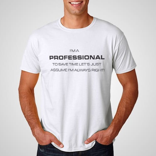Professional Printed T-Shirt