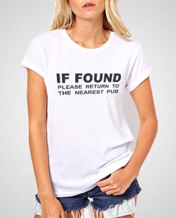 Nearest Pub Printed T-Shirt