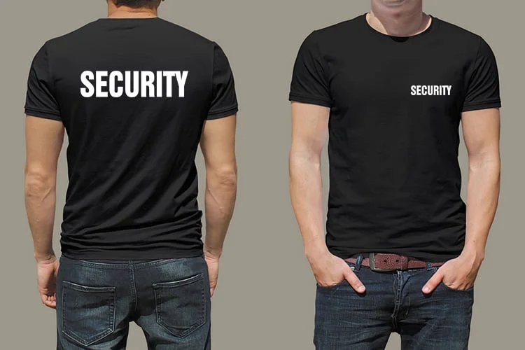 Security Printed T-Shirt