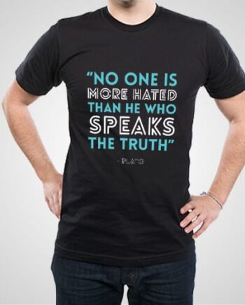 Speaks The Truth Printed T-Shirt