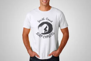 South Coast Surf chasers printed t-shirt