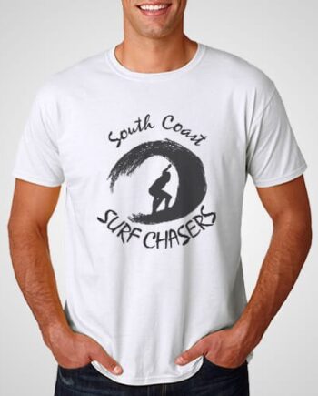 South Coast Surf chasers printed t-shirt