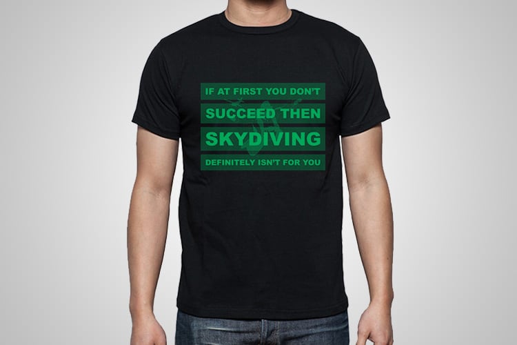 skydiving shirts funny