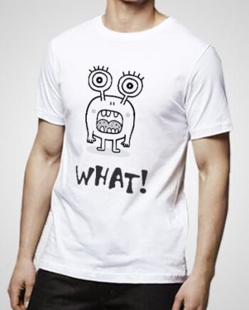 Shocking Expression Printed T-Shirt