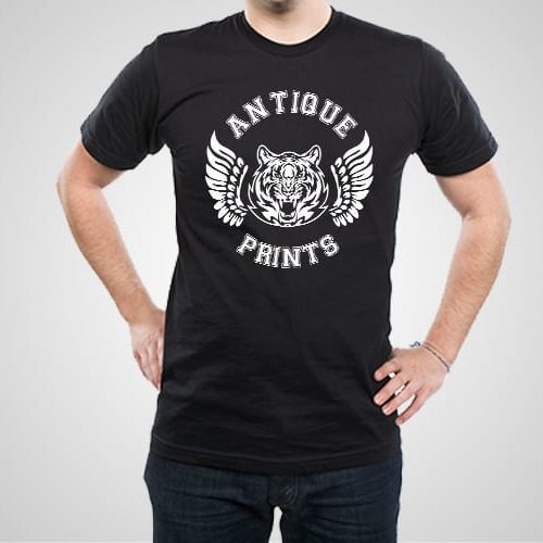 Antique Prints Printed T-Shirt