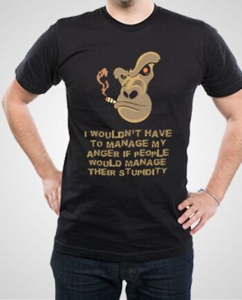 Anger Management Printed T-Shirt
