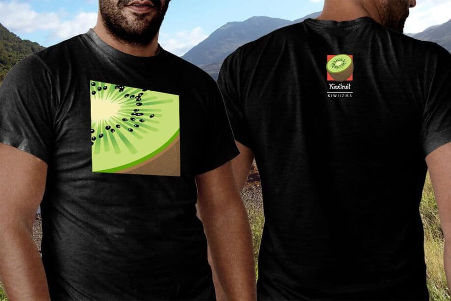 Kiwi Fruit Kiwiizms Printed T-Shirt