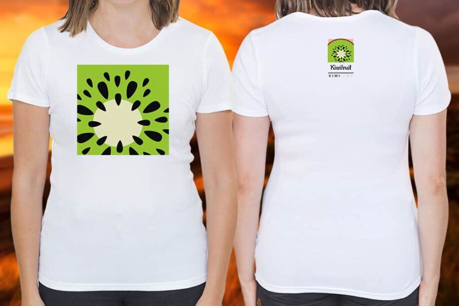 Kiwi Fruit Kiwiizms Printed T-Shirt