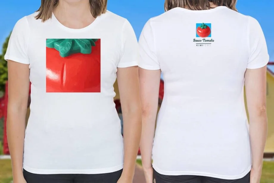 Tomato Sauce Kiwiizms Printed T-Shirt