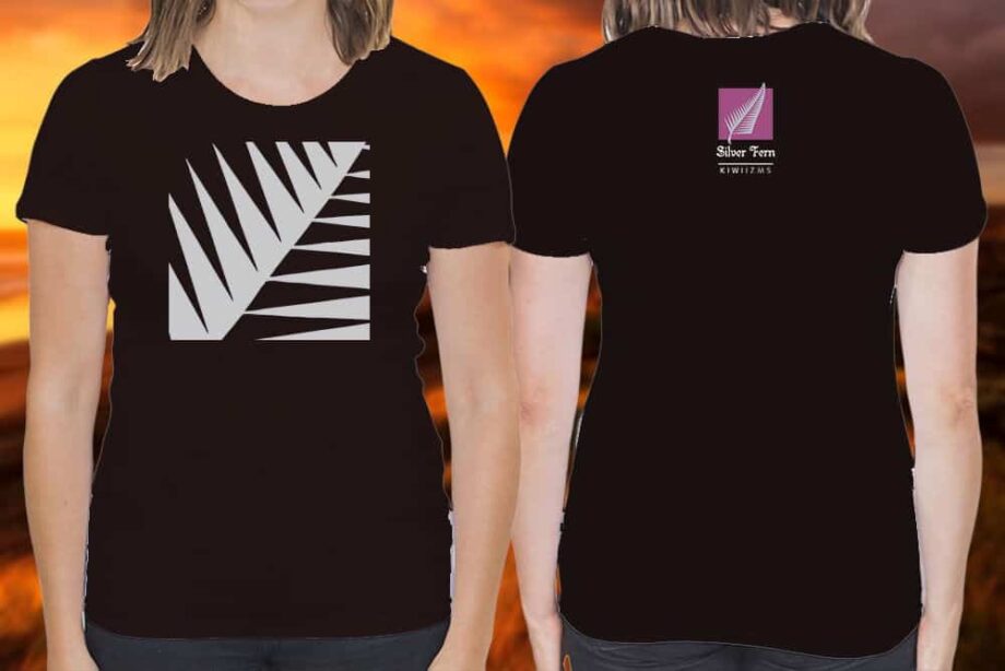 Silver Fern Kiwiizms Printed T-Shirt