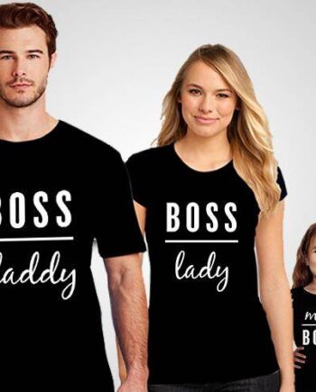 Boss Daddy Boss Lady Mini Boss T-Shirt