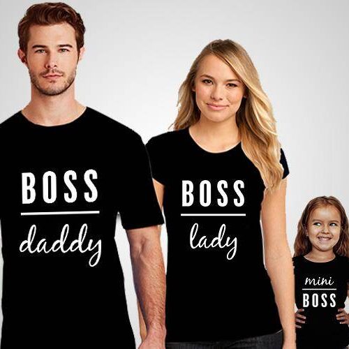 Boss Daddy Boss Lady Mini Boss T-Shirt