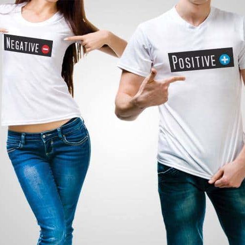 Positive Negative T-Shirts
