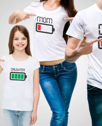 Family battery Power T-Shirts