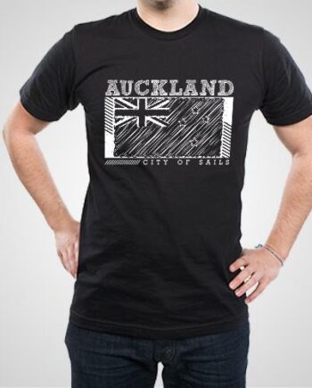 NZ Town Slogans Printed T-Shirt