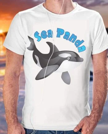 Sea Panda Printed T-Shirt