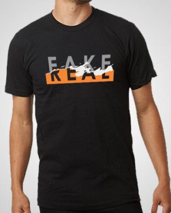 Fake Or Real Printed T-Shirt