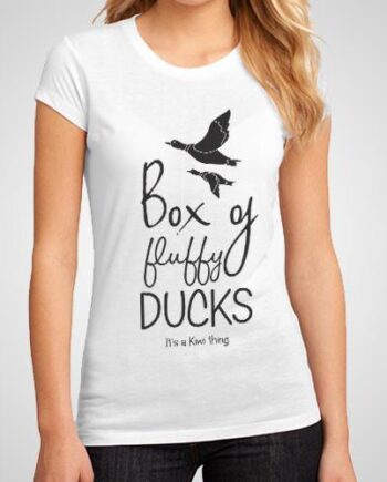 Box Of Fluffy Ducks Printed T-Shirt