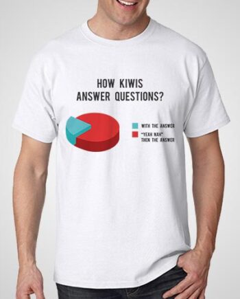 How Kiwis Answer Questions T-Shirt