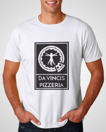 DaVincis Pizzeria Printed T-Shirt