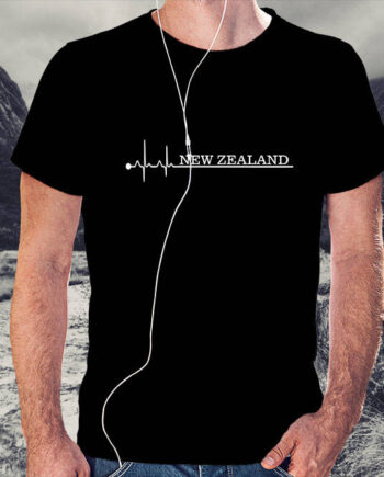 New Zealand Heartbeat T-Shirt