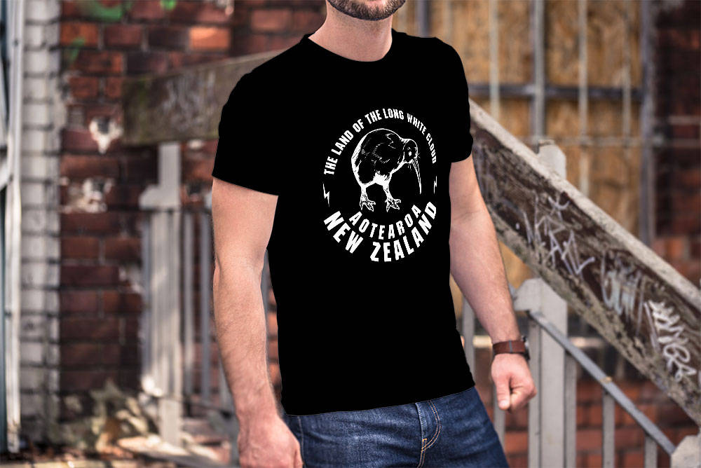 The Land Of The Long White Clouds T-Shirt