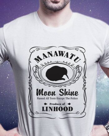 Manawatu Moon Shine Printed T-Shirt