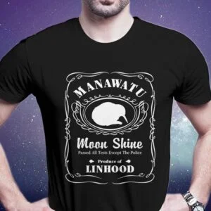 Manawatu Moon Shine Printed T-Shirt