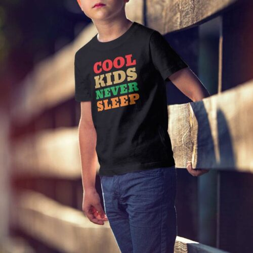 Cool Kids Never Sleep T-Shirt